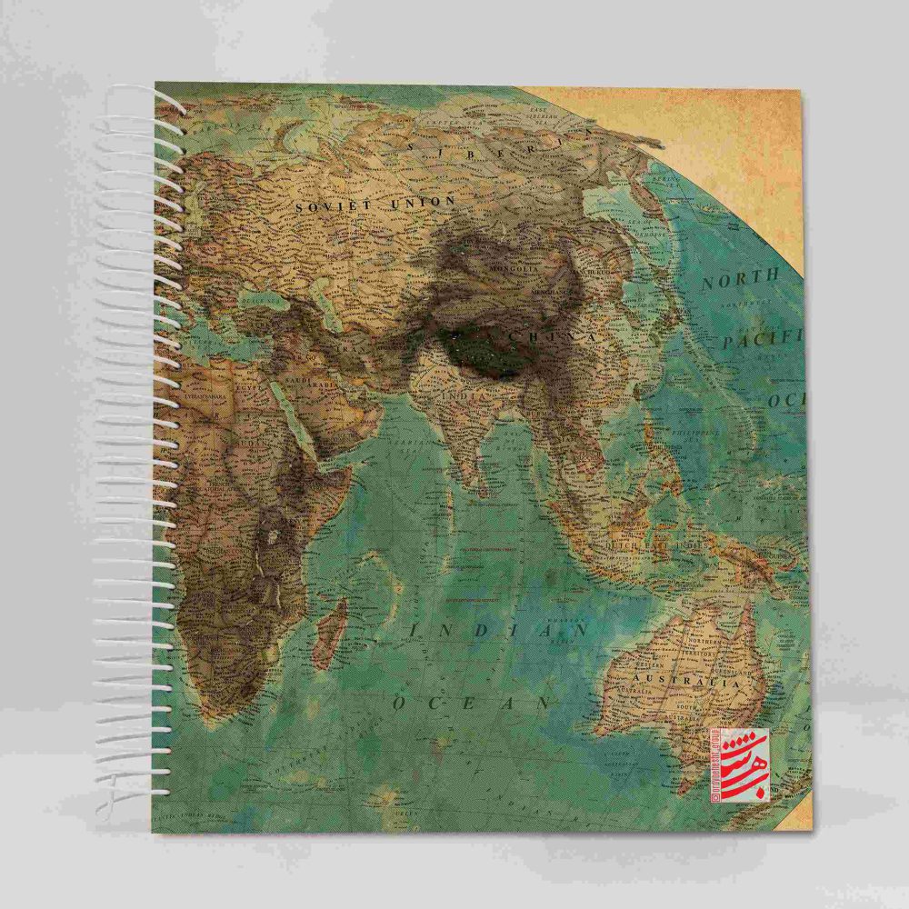 001 پشت 1000x1000 - آلبوم سلفونی 10*15 طرح نقشه جهان کد 001