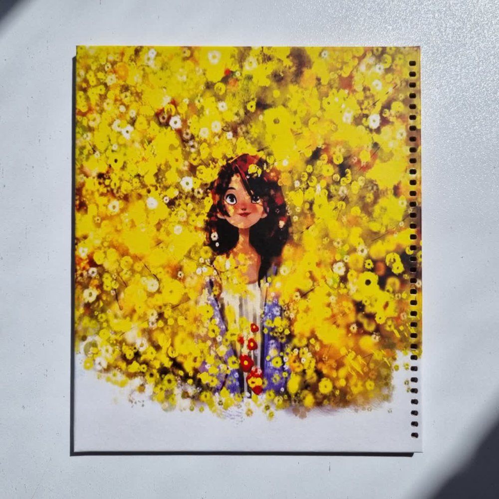 photo4896374701 1000x1000 - آلبوم سلفونی 10*15 طرح گلهای زرد